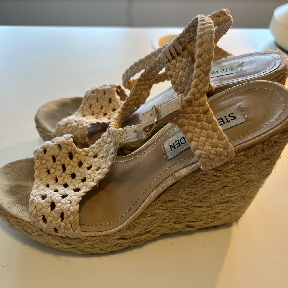 Steve Madden Crochet Wedges